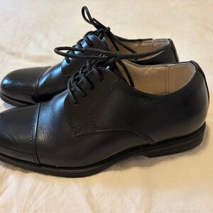 Florsheim Black Leather Boys' Shoes